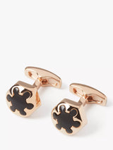 John Lewis Simon Carter Radial Hexagon Cufflinks, Black- Buy online at McGrocer