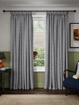 John Lewis John Lewis Tonal Yarn Pair Lined Pencil Pleat Curtains- Buy online at McGrocer