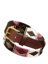 John Lewis Pampeano Frambuesa Leather Belt, Framb Brown- Buy online at McGrocer