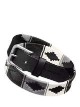 John Lewis Pampeano Nieve Leather Belt Nieve Black- Buy online at McGrocer