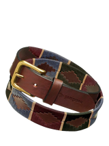 John Lewis Pampeano Otono Brown Leather Belt- Buy online at McGrocer