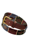 Pampeano Otono brown leather belt, UK version