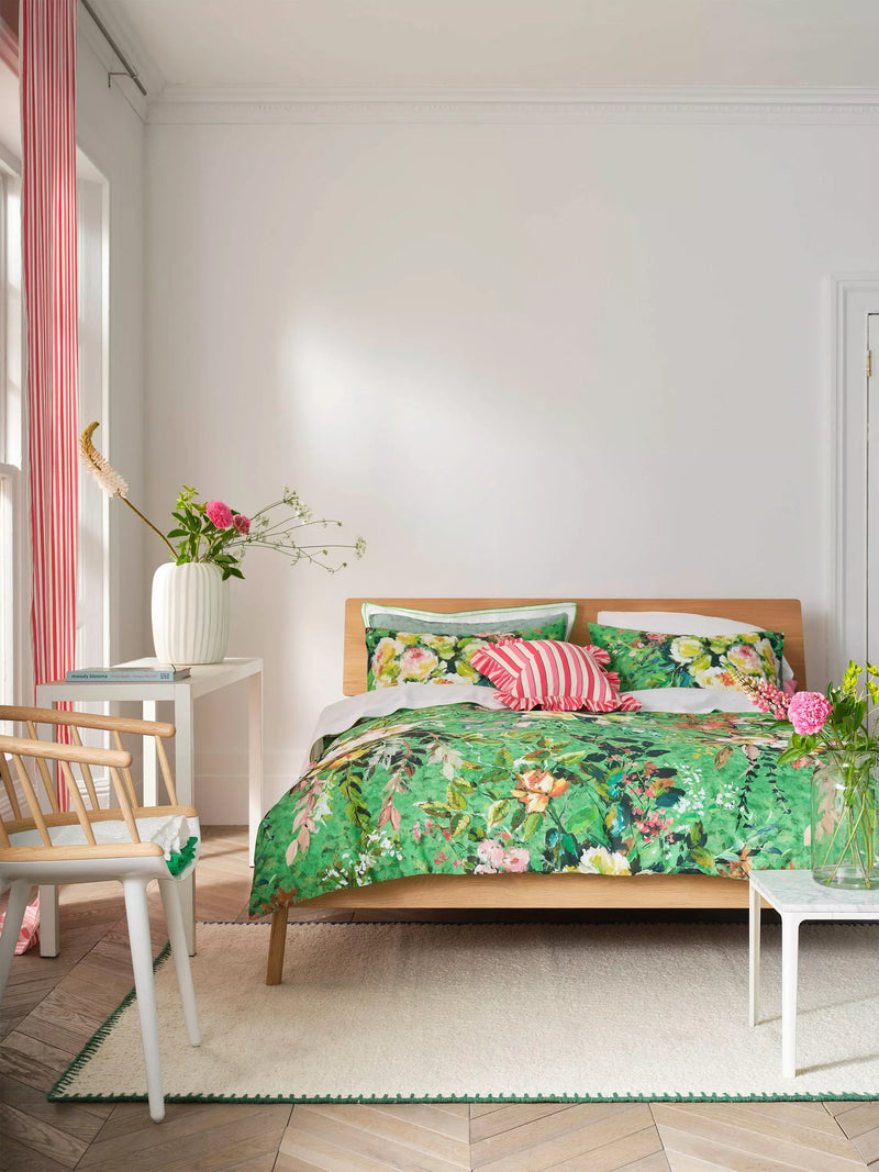 Designers Guild Margaretta floral bedding duvet cover 200 thread count - British product
