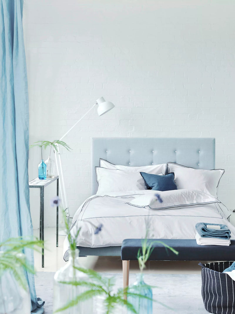 Designers Guild Astor 400 Thread Count Percale Double Bedding Set