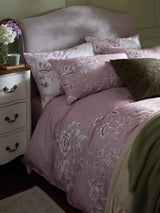 John Lewis Laura Ashley Rowsham Garden Double Duvet Cover Set - 220 Thread Count- Buy online at McGrocer