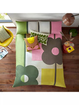 John Lewis Orla Kiely Abacus Block Double Duvet Cover Set- Buy online at McGrocer