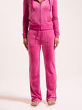 Juicy Couture Del Ray Velour Joggers Very Berry