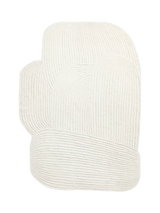 John Lewis MADE Casey Pure Wool Rug White 230 x 160cm- Buy online at McGrocer