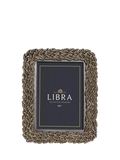 Libra Interiors Seasons Leaf Photo Frame, 4 x 6" (10 x 15cm), Gold