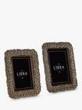 Libra Interiors Seasons Leaf photo frame 21x16.5cm - British product