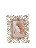 Libra Interiors Miel honeycomb photo frame gold 4x6 inch - British product