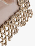 Libra Interiors Miel honeycomb photo frame gold 4x6 inch - British product