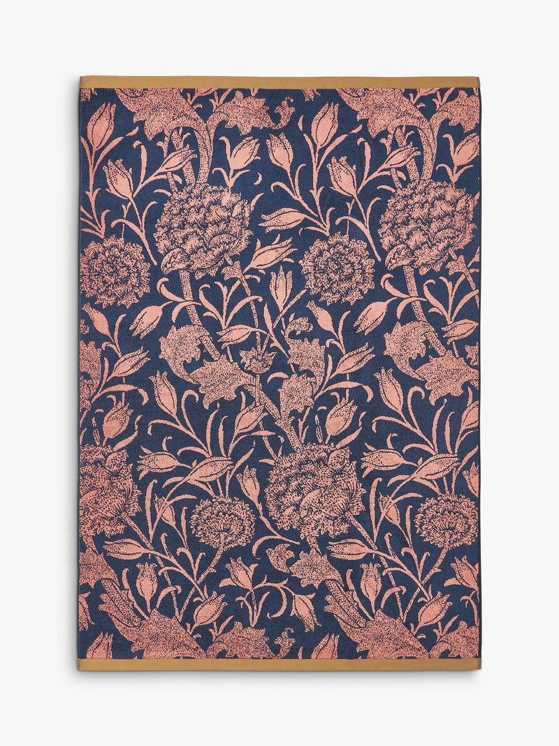 Wild Tulip Pattern Cotton Towels in Multiple Sizes