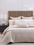 Muir Turner Velvet Bedspread, Latte, Small
