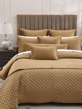 John Lewis Muir Turner Velvet Bedspread 285 x 265cm- Buy online at McGrocer