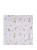 The Little Tailor baby muslin cloths pack of 4 neutral floral (British brand)