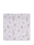 The Little Tailor baby muslin cloths pack of 4 neutral floral (British brand)