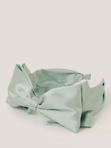 John Lewis Monsoon Kids' Bridesmaid Bow Headband Sage- Buy online at McGrocer