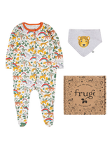 John Lewis Frugi Baby Cotton Babygrow Gift Set Into The Wild- Buy online at McGrocer