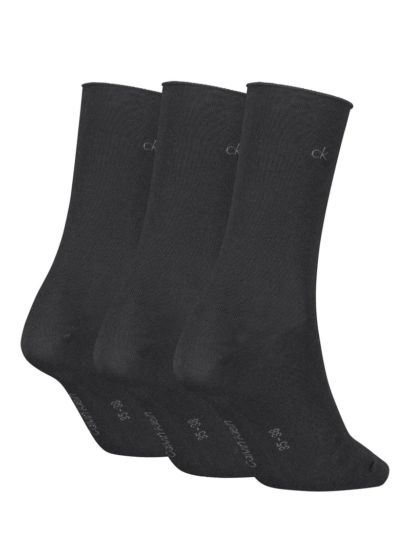 Calvin Klein women's socks pack of 3 black - British product