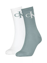John Lewis Calvin Klein Ribbed White Crew Socks- Buy online at McGrocer