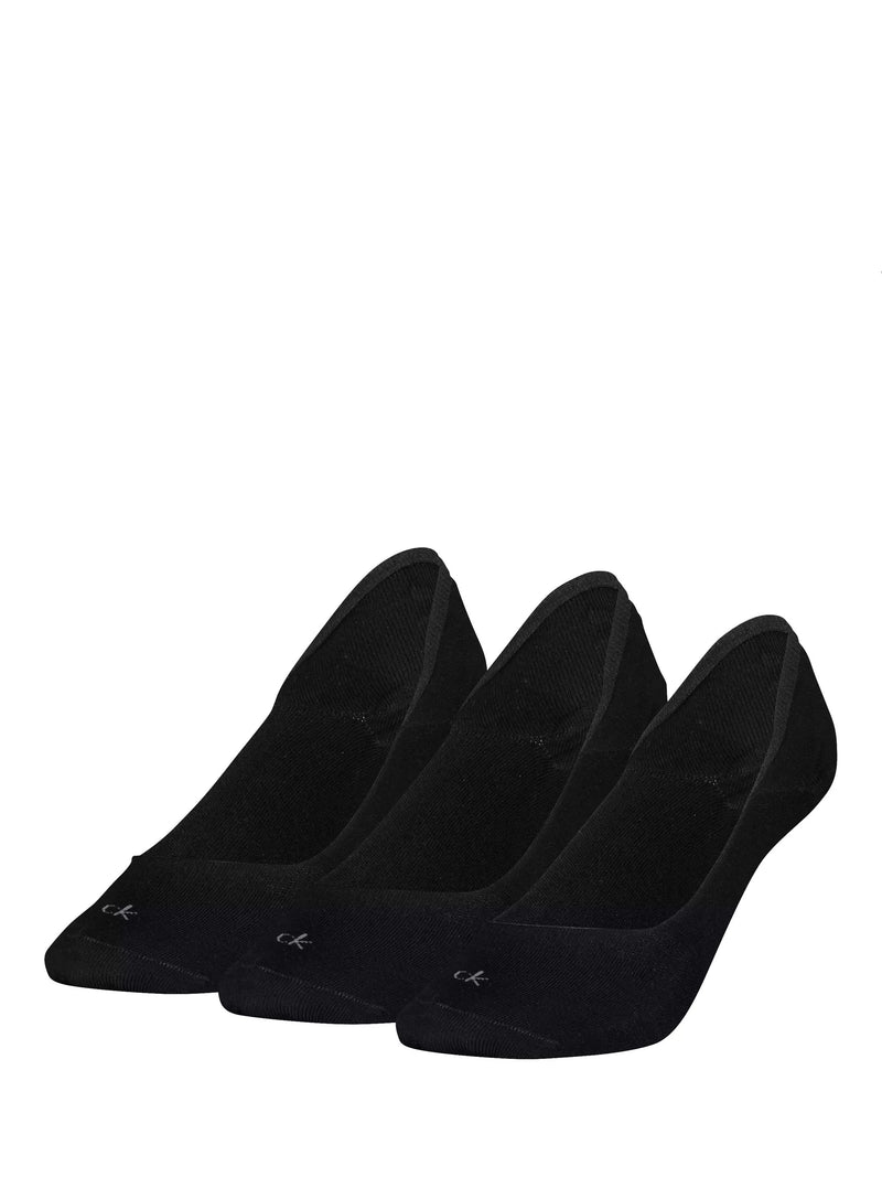 Calvin Klein invisible liner socks black pack of 3 - British product