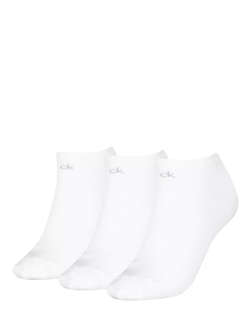 Calvin Klein Trainer Ankle Socks Pack of 3 Black