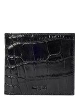 John Lewis Hackett London Leather Croc Stamped Wallet- Buy online at McGrocer