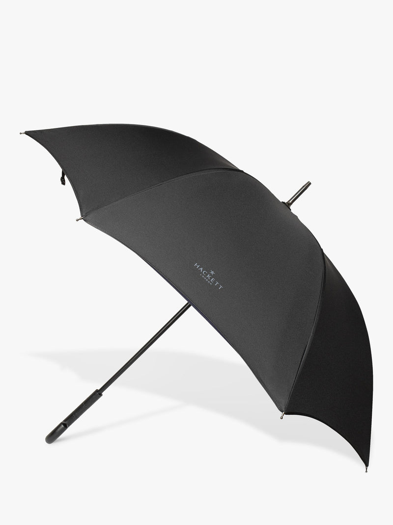 Hackett London black umbrella, imported from the UK