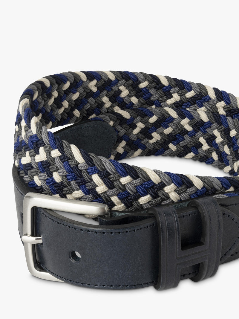 Hackett London plaited casual belt (British brand)