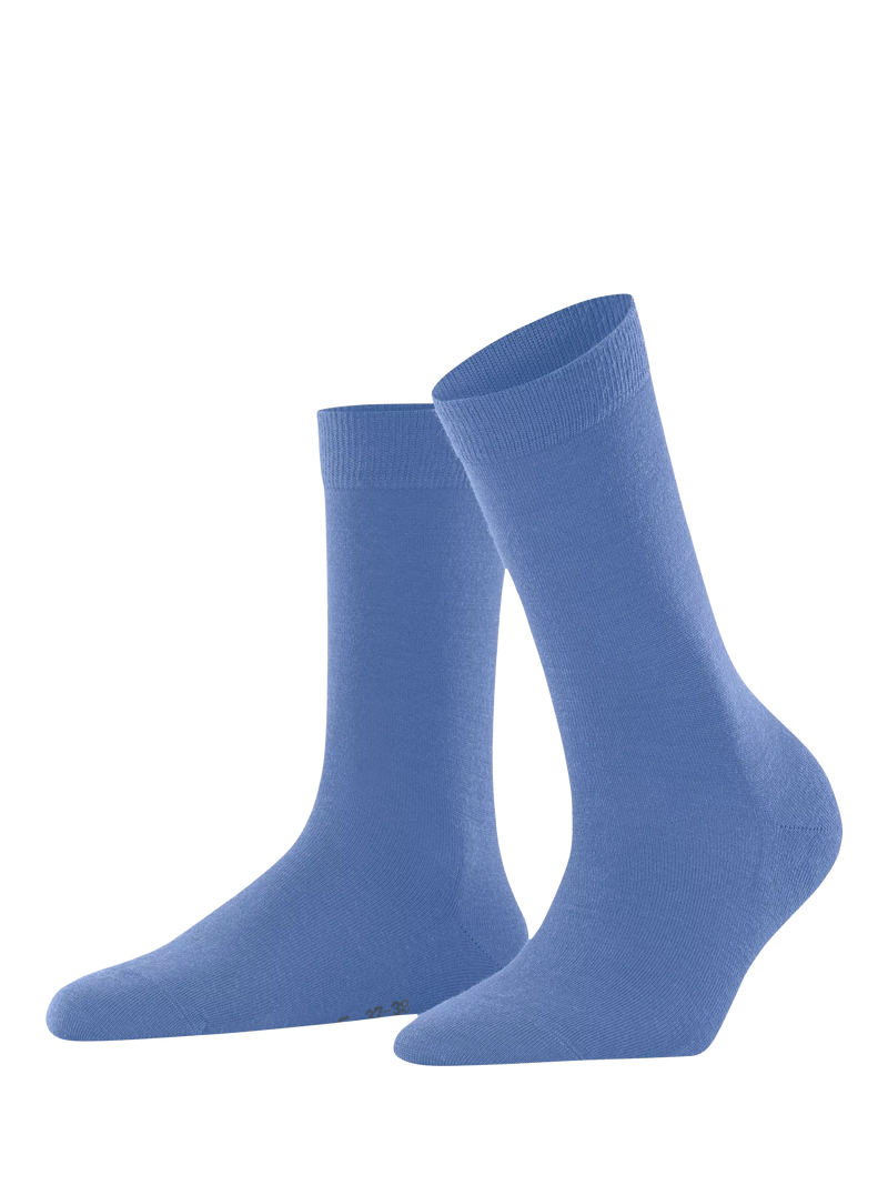 Chaussettes mi-mollet en mélange de laine mérinos douce FALKE