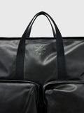 AllSaints Haven Force Leather Backpack Black (British brand)