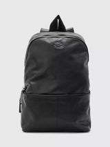 John Lewis AllSaints Finn Leather Backpack, Black- Buy online at McGrocer