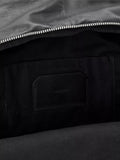 AllSaints Finn leather backpack black - British product