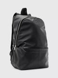 AllSaints Finn leather backpack black - British product