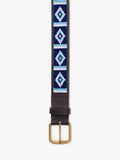 KOY handcrafted Maasai beaded leather belt, UK version