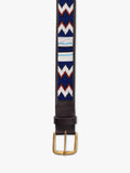 KOY Maasai beaded leather belt, UK version