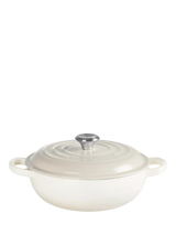 John Lewis Cast Iron Round Casserole Soup Pot for Versatile Cooking- Buy online at McGrocer