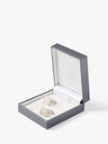 Simon Carter Mother of Pearl sterling silver square cufflinks 14mm, UK version