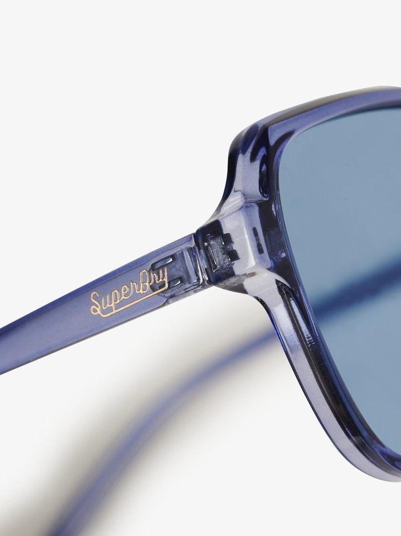 Superdry oversized square purple sunglasses, imported from the UK