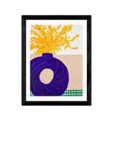 John Lewis EAST END PRINTS Lucy Muss Mimosa Forever Framed Art Print, 43.4 x 33.4cm- Buy online at McGrocer