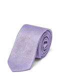 Rewritten Satin Tie, Lilac, One Size