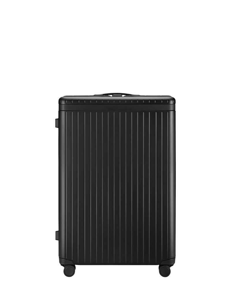Carl Friedrik black 105L suitcase 79cm (British brand)