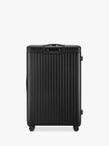 Carl Friedrik black 105L suitcase 79cm (British brand)