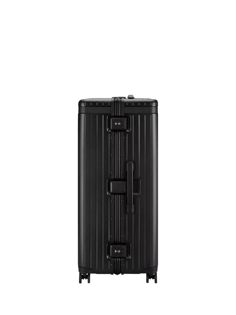 Carl Friedrik black 105L suitcase 79cm (British brand)