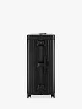 Carl Friedrik black 105L suitcase 79cm (British brand)