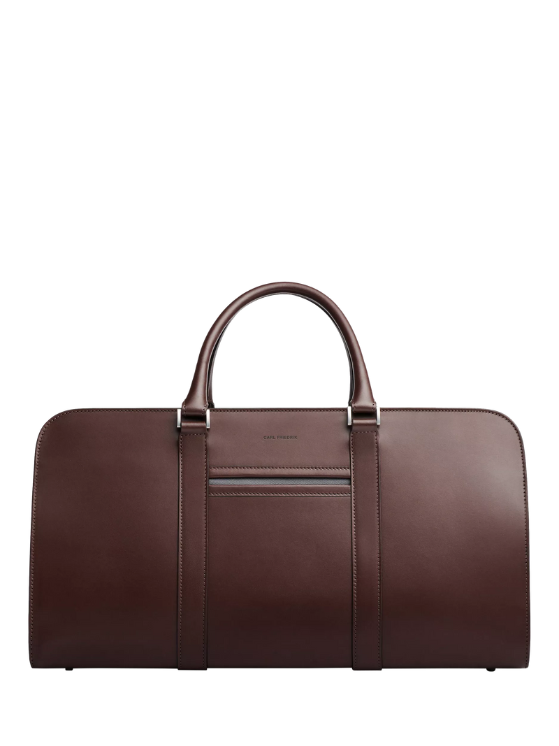 Carl Friedrik Palissy leather weekend bag 30L (British brand)