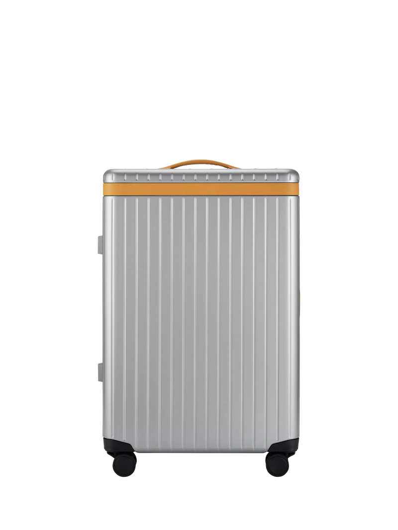 Carl Friedrik Check-In suitcase 67cm Arctic Grey (British brand)