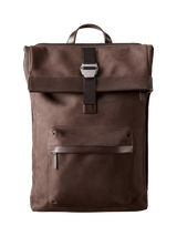 John Lewis Carl Friedrik City-Hopper Fold Top Leather Backpack 23L- Buy online at McGrocer