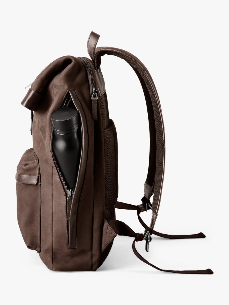 Carl Friedrik City-Hopper leather backpack 23L, imported from the UK